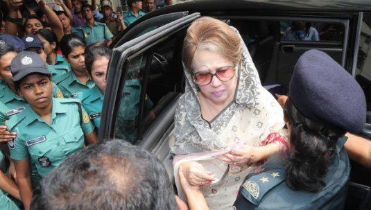 Problem found in Khaleda Zia's neck and waist bone