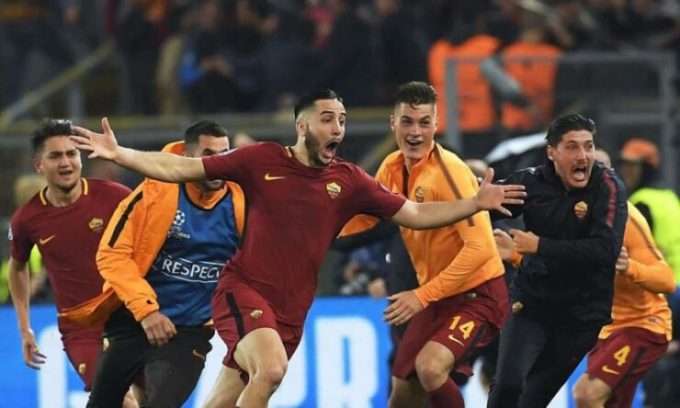 Roma beat Barcelona at quarter final